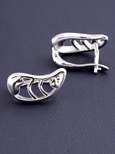 картинка Серьги 'XUPING' (родий) от магазина Wolves