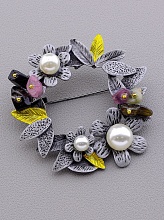 картинка Брошь Турмалин Майорка 55х55мм от магазина Wolves