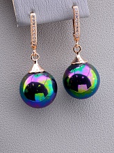 картинка Серьги 'Pataya' Майорка (позолота 18к) от магазина Wolves