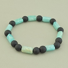 картинка Браслет 'SUNSTONES' Амазонит  18 см от магазина Wolves