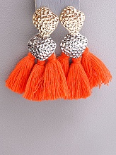 картинка Серьги Нитки 'FJ' от магазина Wolves