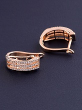 картинка Серьги 'Pataya' Фианит от магазина Wolves