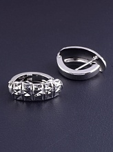 картинка Серьги 'XUPING' (родий) от магазина Wolves