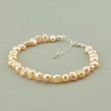 картинка Браслет 'SUNSTONES' Жемчуг 18 см от магазина Wolves