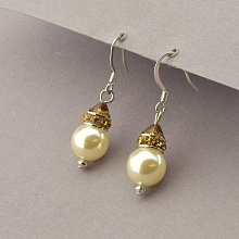 картинка Серьги 'Winniana' Майорка Чешский хрусталь от магазина Wolves