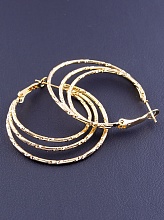 картинка Серьги 'Fashion' 40х2мм от магазина Wolves