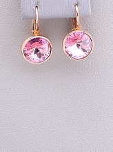 картинка Серьги 'Pataya' Фианит (позолота 18к) от магазина Wolves