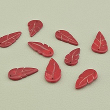 картинка Кулон Коралл 15x8мм от магазина Wolves