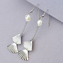 картинка Серьги 'XUPING' Майорка  (родий) от магазина Wolves