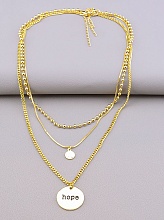 картинка Подвеска 'XUPING' 42 см (позолота 18к) от магазина Wolves