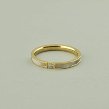 картинка Кольцо 'XUPING' Фианит (позолота 18к (лимонная)) от магазина Wolves