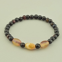 картинка Браслет 'SUNSTONES' Агат 18 см от магазина Wolves