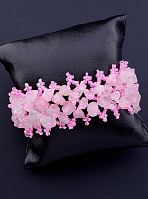 картинка Браслет 'SUNSTONES' Розовый кварц 28 3 г от магазина Wolves