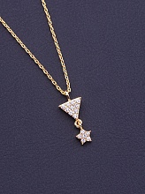 картинка Подвеска 'XUPING' (позолота 18к) от магазина Wolves