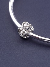 картинка Шарм Фианит 10х7 (родий) от магазина Wolves