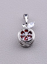 картинка Кулон 'XUPING' Фианит (родий) от магазина Wolves