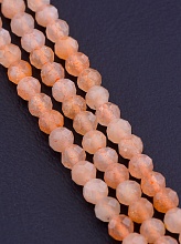 картинка Нитка Солнечный камень 40 см 4 мм (Без замка) от магазина Wolves