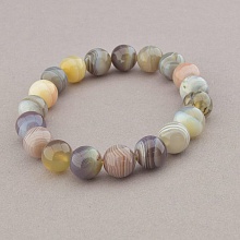 картинка Браслет 'SUNSTONES' Агат 19 см от магазина Wolves