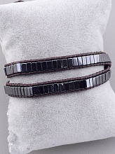 картинка Браслет Гематит 37 см () от магазина Wolves