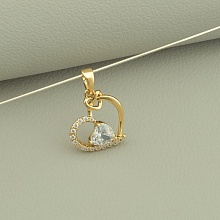 картинка Кулон 'XUPING' Фианит (позолота 18к) от магазина Wolves