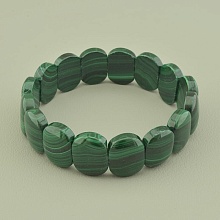 картинка Браслет Малахит 18 см от магазина Wolves