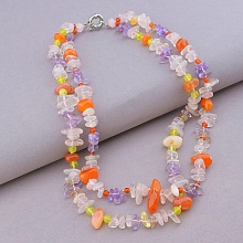 картинка Бусы Самоцветы 49 см от магазина Wolves