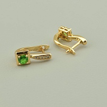 картинка Серьги 'XUPING' Фианит (позолота 18к) от магазина Wolves