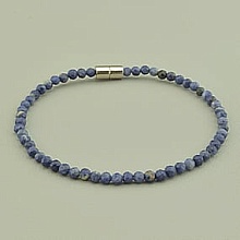 картинка Браслет 'SUNSTONES' Сапфир 18 см от магазина Wolves