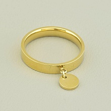 картинка Кольцо 'XUPING' (позолота 18к (лимонная)) от магазина Wolves