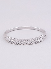 картинка Браслет 'XUPING' Фианит 17 см (родий) от магазина Wolves