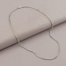 картинка Цепь Серебро(925) 2 мм 40 см от магазина Wolves