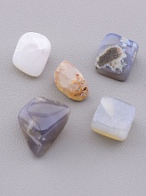 картинка Галтовка из натурального камня агата от магазина Wolves