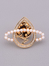 картинка Брошь 'XUPING' Майорка  (позолота 18к) от магазина Wolves