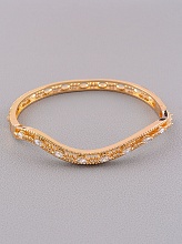 картинка Браслет 'XUPING' Фианит 17 см (позолота 18к) от магазина Wolves