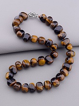 картинка Бусы Тигровый глаз 45 см от магазина Wolves