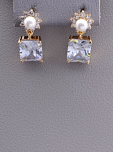 картинка Серьги 'XUPING' Майорка (позолота 18к) от магазина Wolves