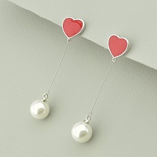 картинка Серьги 'Saiya' Майорка (родий) от магазина Wolves