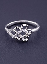 картинка Кольцо 'XUPING' Фианит  (родий) от магазина Wolves