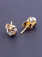 картинка Серьги 'XUPING' (позолота-родий) от магазина Wolves