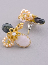 картинка Серьги 'Hand Made' Жемчуг Бижутерный сплав9 3 г от магазина Wolves