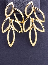 картинка Серьги 'FJ' 43х20мм от магазина Wolves