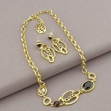 картинка Подвеска+Серьги 'Winniana' Фианит 41 см от магазина Wolves