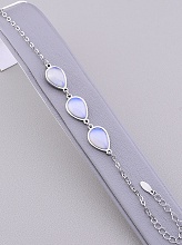 картинка Браслет Лунный камень 19 см от магазина Wolves