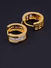 картинка Серьги 'XUPING' (позолота 18к) от магазина Wolves