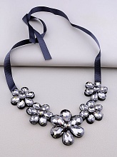 картинка Подвеска 'FJ' Фианит Ткань 60 см от магазина Wolves