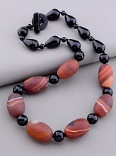 картинка Бусы Сердолик Агат 53 см от магазина Wolves