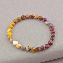 картинка Браслет 'SUNSTONES' Яшма 19 см от магазина Wolves