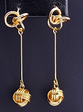 картинка Серьги 'XUPING' (позолота 18к) от магазина Wolves