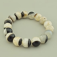 картинка Браслет 'SUNSTONES' Агат 18 см от магазина Wolves