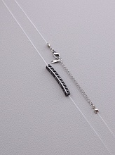 картинка Подвеска 'SUNSTONES' Фианит 40 см от магазина Wolves